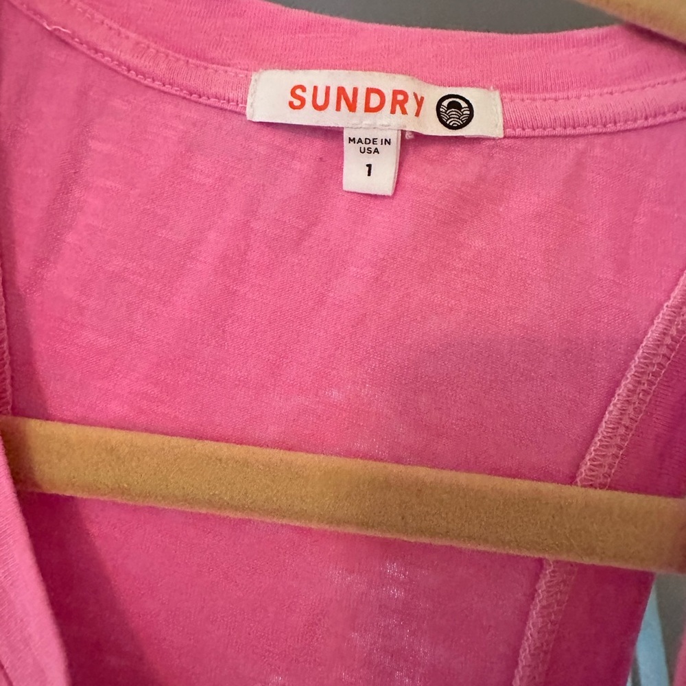 Sundry Pink Top